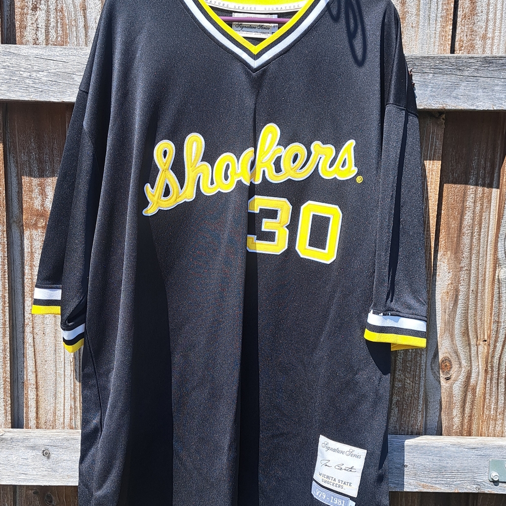 Shocker 30 Men's Black and Yellow Team Jersey